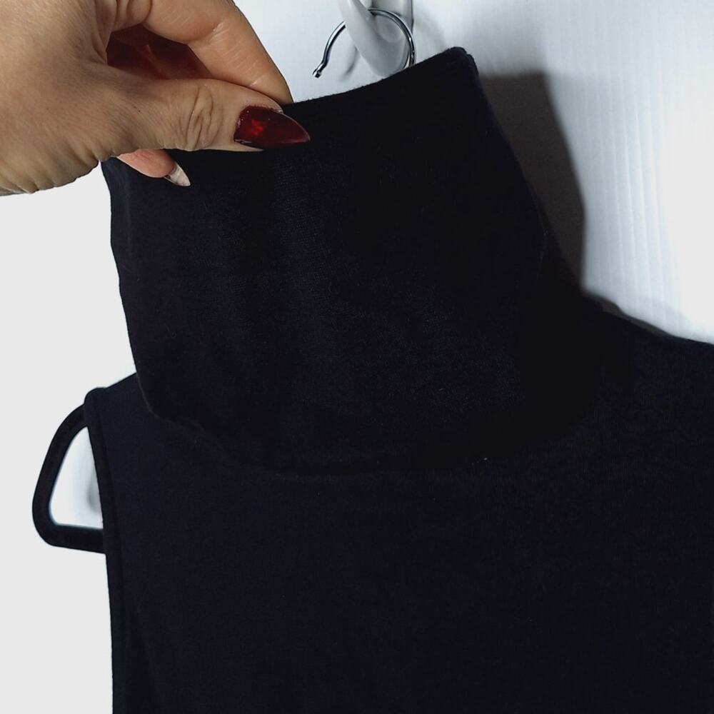 Ruby Ribbon Sleeveless Shaper Turtleneck Top S Mi… - image 4